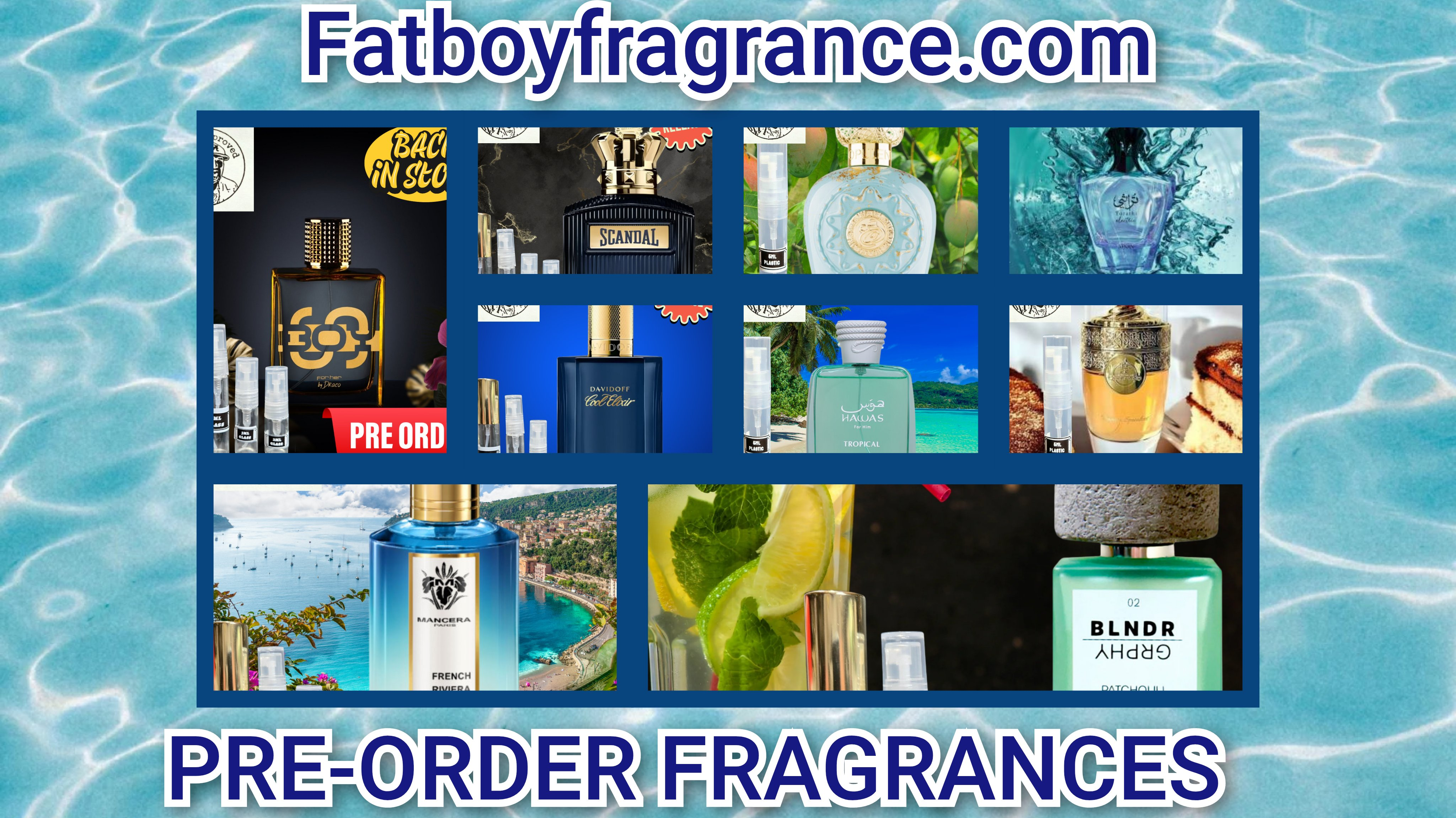 PRE ORDER COLLECTION – FatBoy Fragrance