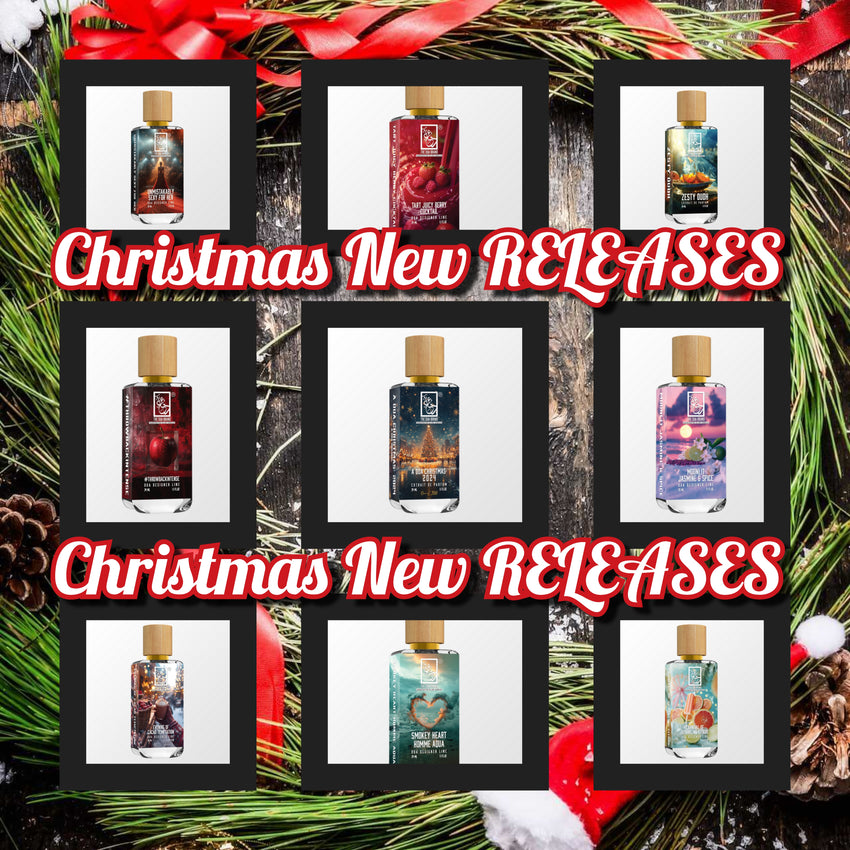 DUA FRAGRANCES CHRISTMAS RELEASES 3ML SAMPLES.