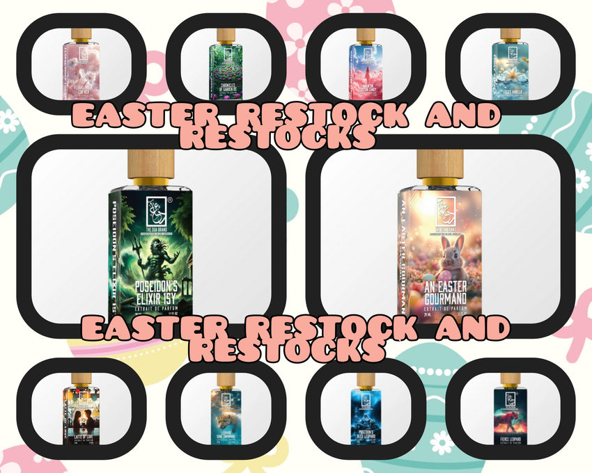 DUA FRAGRANCES EASTER 2025 NEW RELEASES AND RESTOCKS 3ML SAMPLES