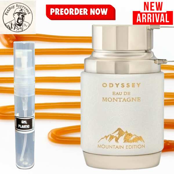 ARMAF ODYSSEY EAU DEMONTAGNE(BIANCO LATTE TWIST) 5ML DECANTS PRE ORDER SHIP BY 8/25