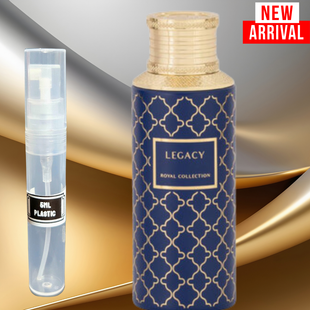 MAISON ASRAR  LEGACY (BLUE TALISMAN TWIST) 5ML DECANTS.  PRE-ORDER SHIP BY 11/12