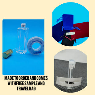 Naughton & Wilson Bon Viveur  for men. Samples plus free sample and travel bag