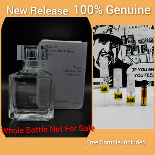 Maison Frances Kurkdjan Aqua Universalis Cologne Forte  for women and men Decants olus free sample and travel bag.