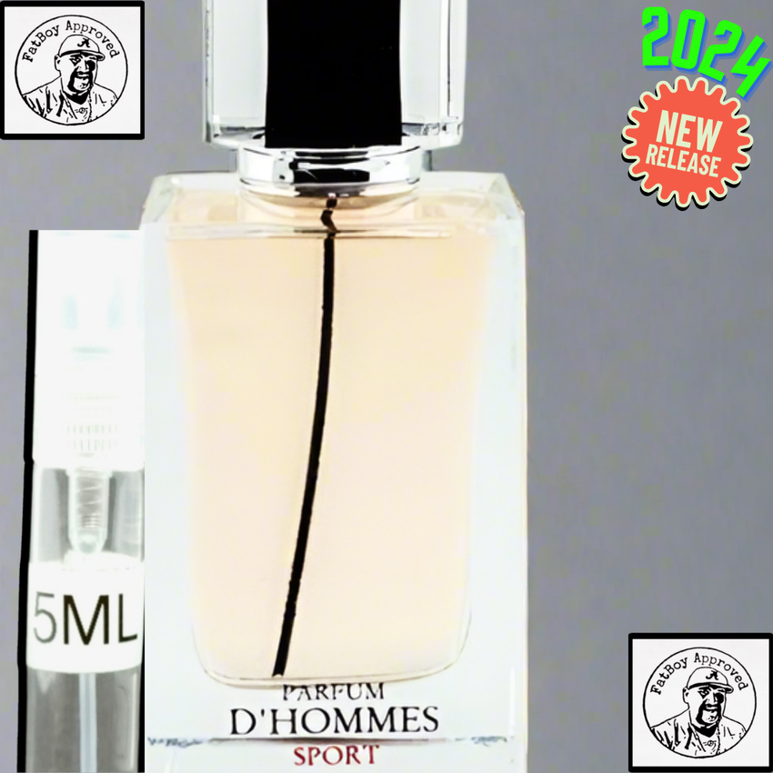 FRAGRANCE WORLD D'HOMMES SPORT (DIOR HOMME SPORT TWIST) 5ML DECANTS