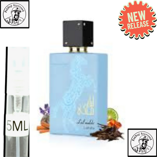 Lattafa Lail Maleki Moroccan (Legend Intense Montblanc TWIST) Blue 5ML DECANTS