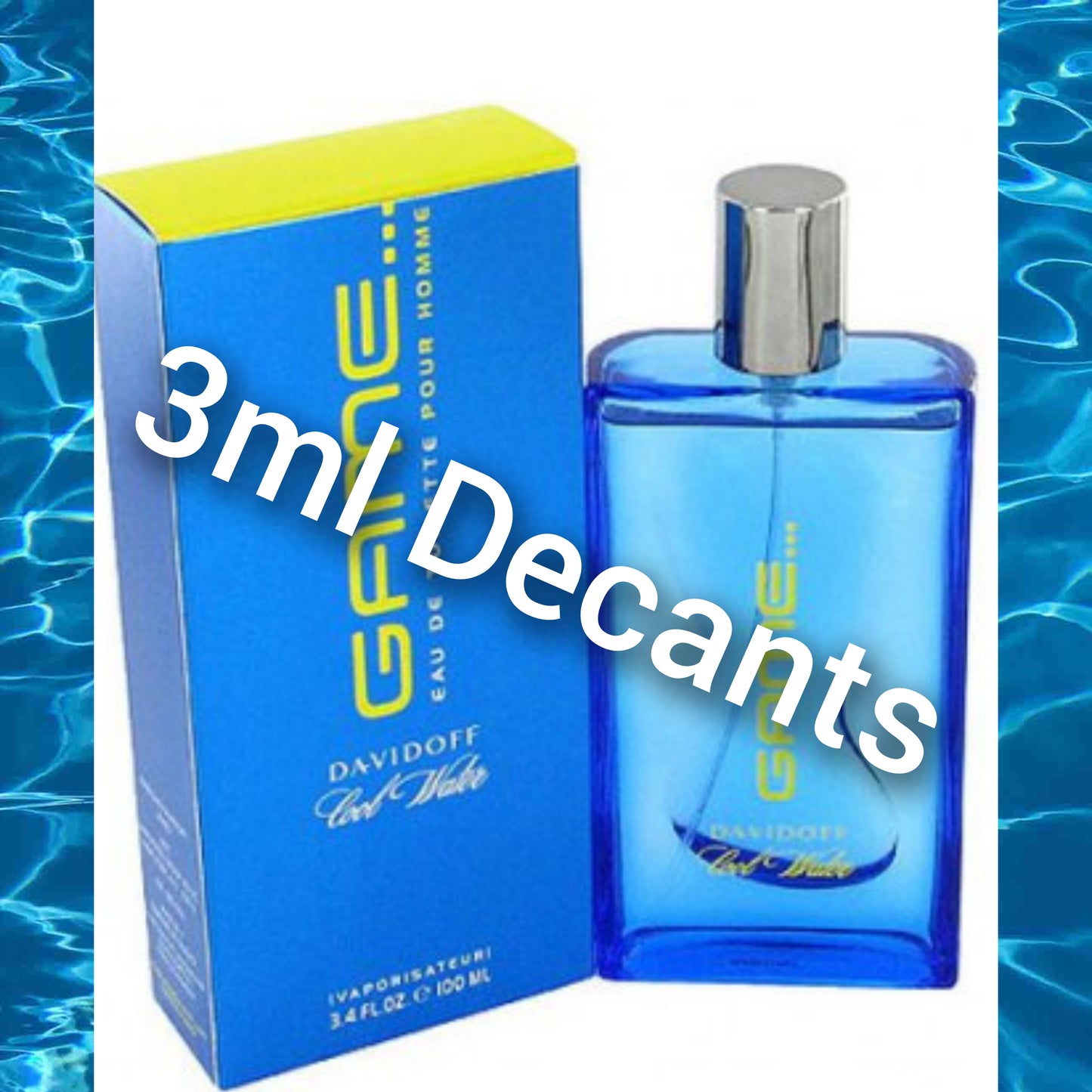 Davidoff Cool Water Game for Him  for men 3ml Decants