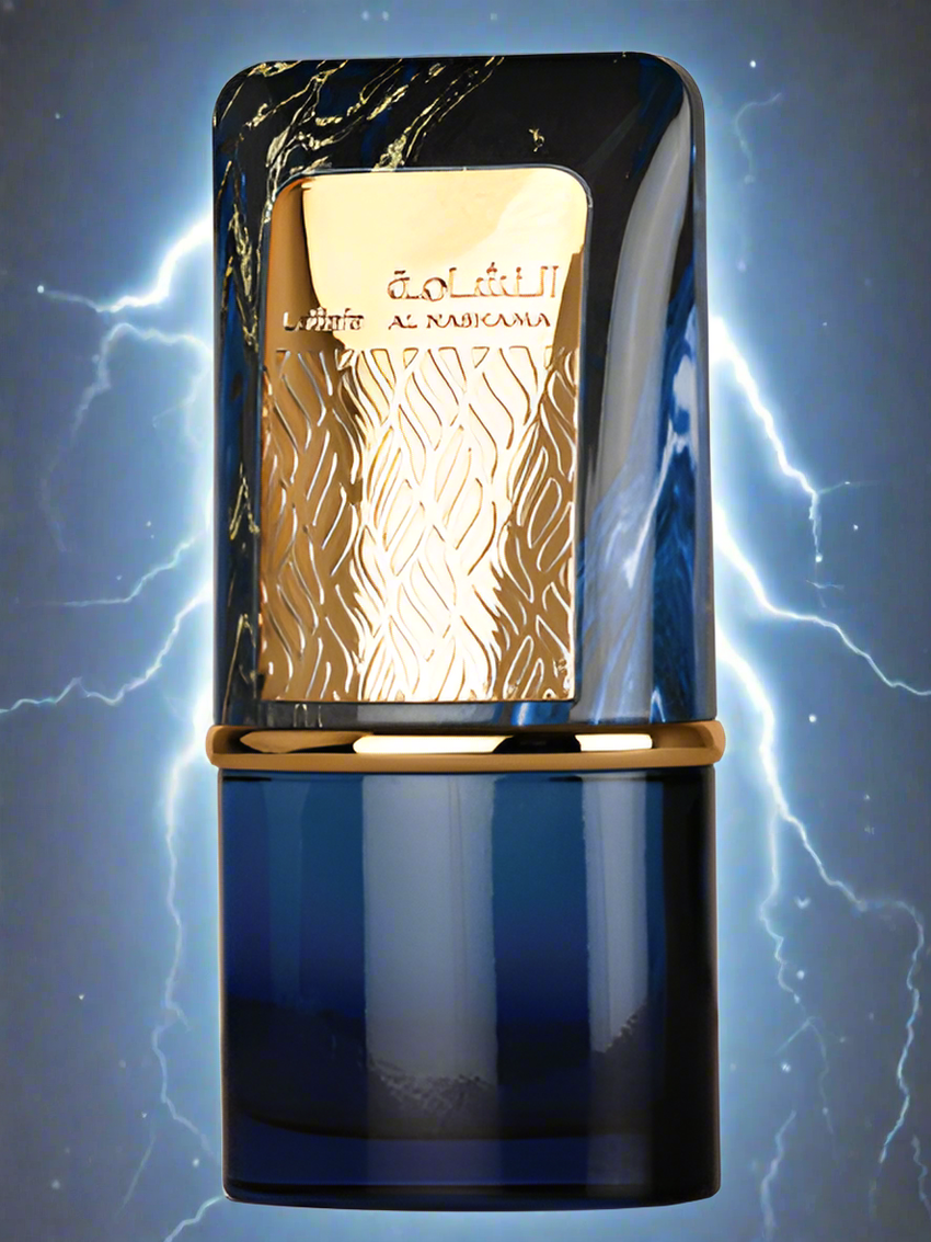 LATTAFA AL NASHAMA CAPRICE (BLUE ELETRIQUE TWIST) 5ML DECANTS