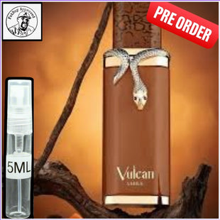 FRAGRANCE WORLD VULCAN SABLE 5ML DECANTS PRE-ORDER SHIP 5/10