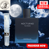 RAYHAAN NOCTURNAL ( SAVAUGE PARFUM TWIST) 5ML DECANTS PRE-ORDER SHIP BY 12/19