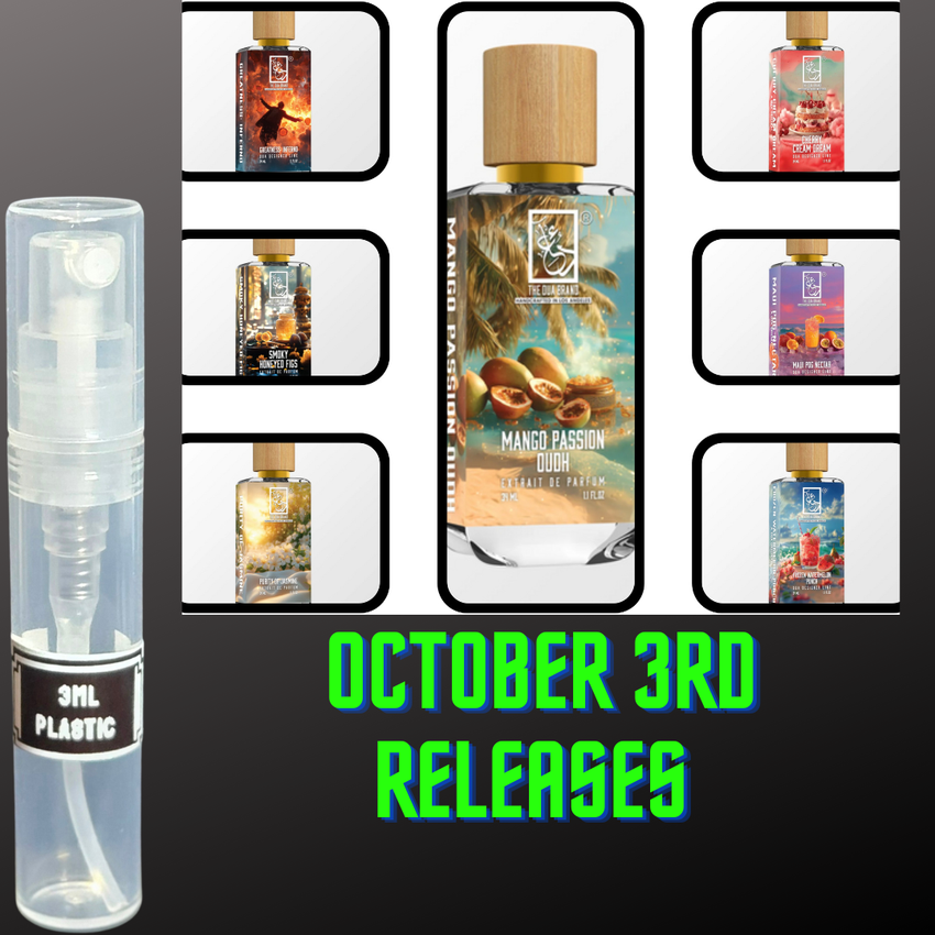 DUA FRAGRANCES OCTOBER 3RD NEW RELEASES 3ML SAMPLES PRE-ORDER SHIP BY 10/10