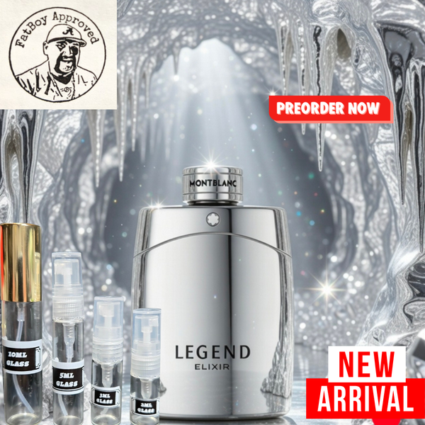 MONT BLANC LEGEND ELIXIR FRAGRANCE SAMPLES PRE-ORDER SHIP BY 3/18