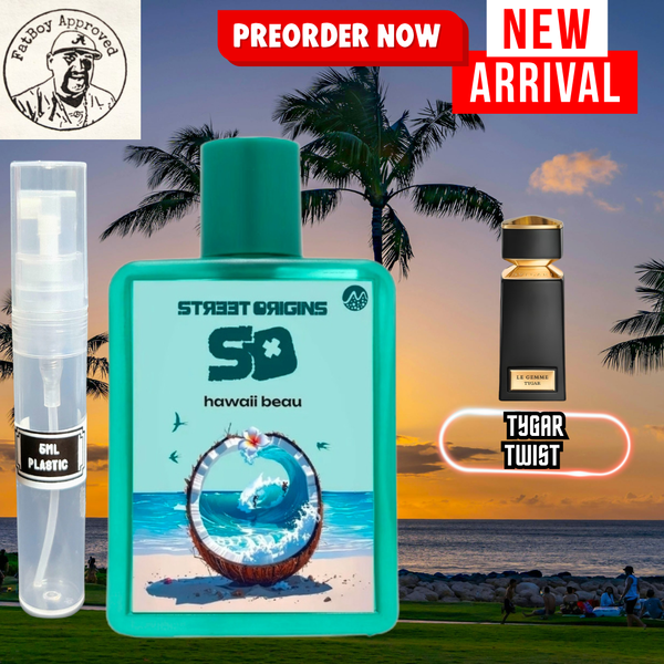 STREET ORIGINS HAWAII BEAU (TYGAR TWIST) 5ML SAMPLES PRE-ORDER SHIP BY 5/26