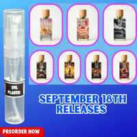 DUA FRAGRANCES SEPTEMBER 18th NEW RELEASES 3ML SAMPLES PRE-ORDER