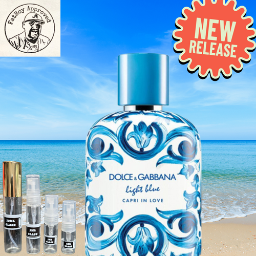 Dolce&Gabbana Light Blue Capri In Love Pour Homme EDP FRAGRANCE SAMPLES
