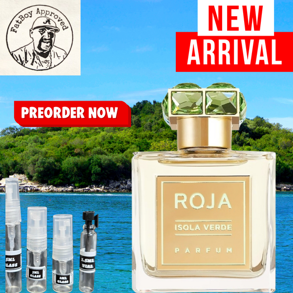 ROJA DOVE PARFUMS Isola Verde FRAGRANCE SAMPLES PRE PRE-ORDER SHIP BY 9/6