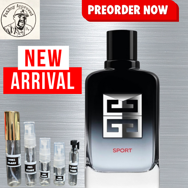 GIVENCHY GENTLEMAN SOCIETY SPORT FRAGRANCE SAMPLES PRE-ORDER SHIP BY  3/1