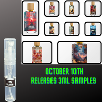 DUA FRAGRANCES OCTOBER 10TH NEW RELEASES 3ML SAMPLES