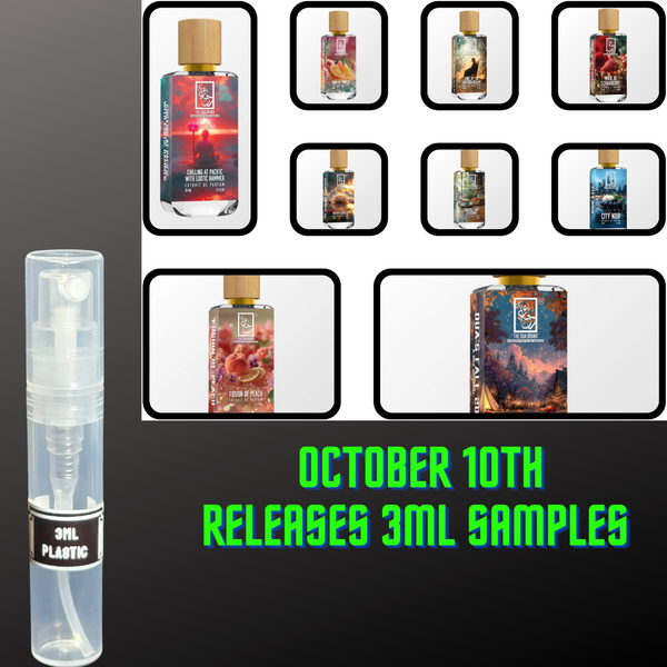 DUA FRAGRANCES OCTOBER 10TH NEW RELEASES 3ML SAMPLES