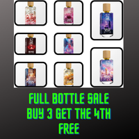 DUA FRAGRANCES FULL BOTTLES. 1.1OZ