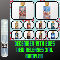 DUA FRAGRANCES DECEMBER 19th RELEASES 3ML SAMPLES PRE-ORDER SHIP BY 12/26