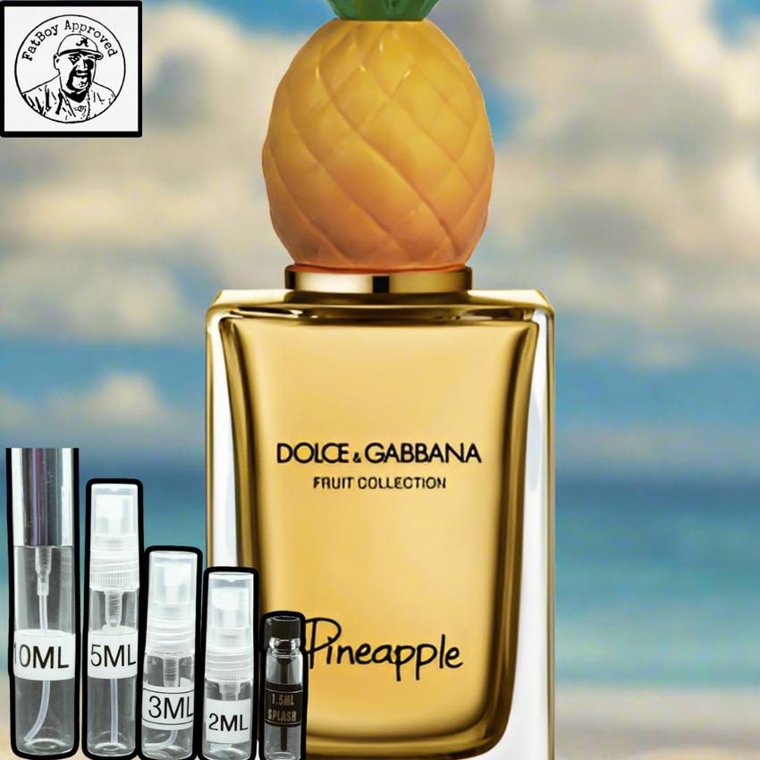 Pineapple Dolce&Gabbana for women and men Decants. Comes with free sample and bag