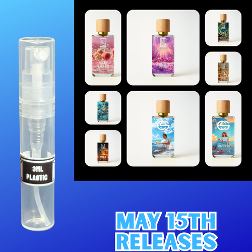 DUA FRAGRANCES MAY 15TH NEW RELEASES 3ML SAMPLES