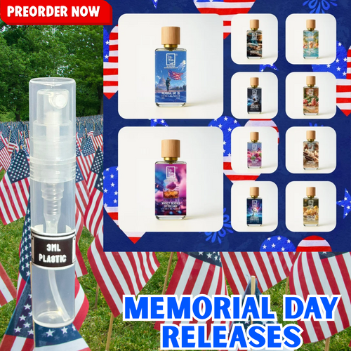 DUA FRAGRANCES MEMORIAL DAY RELEASES 3ML SAMPLES