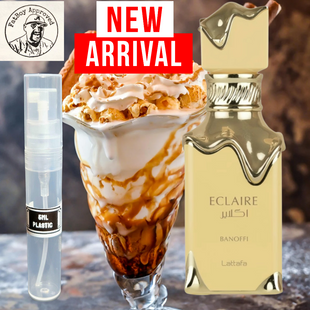 Lattafa  Eclaire Banoffi 5ML DECANTS PRE ORDER SHIP BY 9/ 7