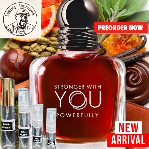 ARMANI STRONGER WITH YOU POWERFULLY FRAGRANCE SAMPLES PRE-ORDER SHIP BY 3/18