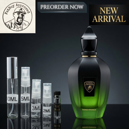 Xerjoff Perseveranza LAMBORGHINI EDITION FRAGRANCE SAMPLES.