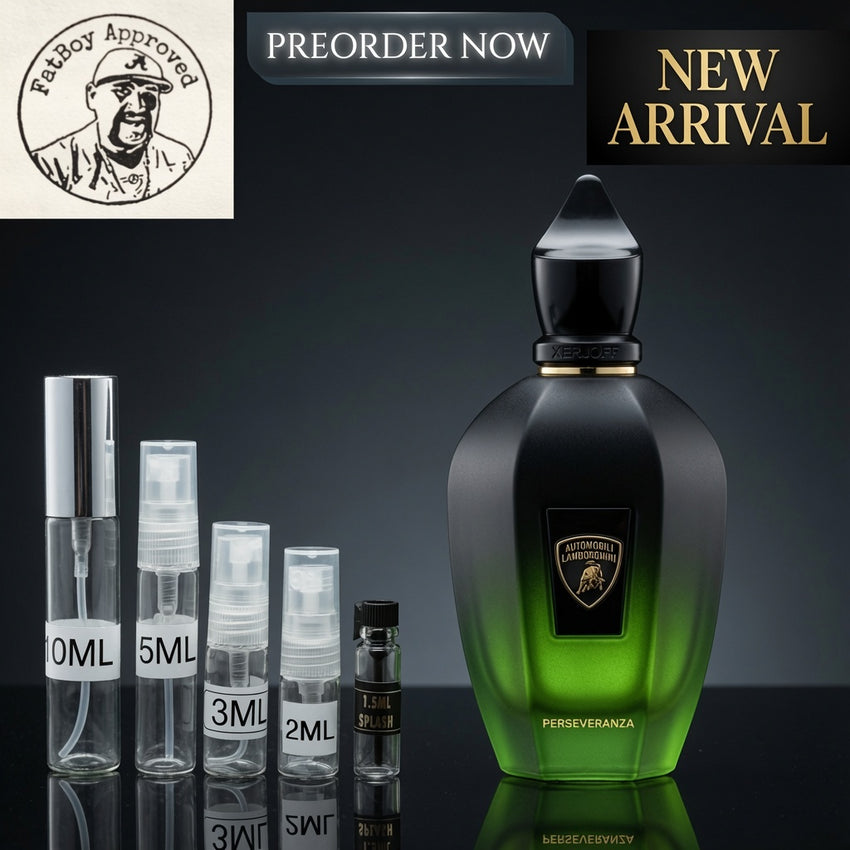 Xerjoff Perseveranza LAMBORGHINI EDITION FRAGRANCE SAMPLES.