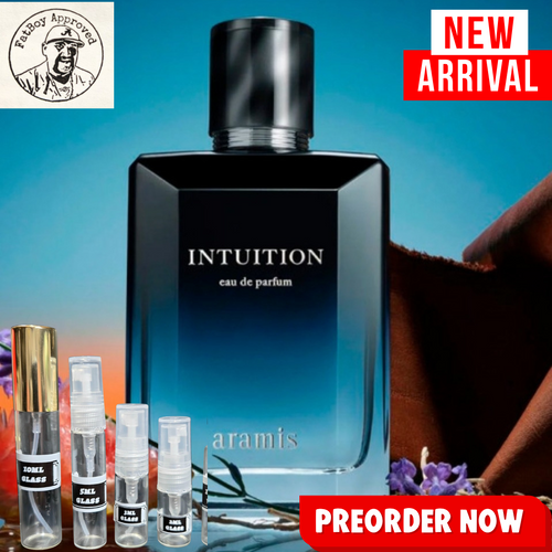 ARAMIS INTUITION FRAGRANCE SAMPLES PRE ORDER SHIP BY 8/30