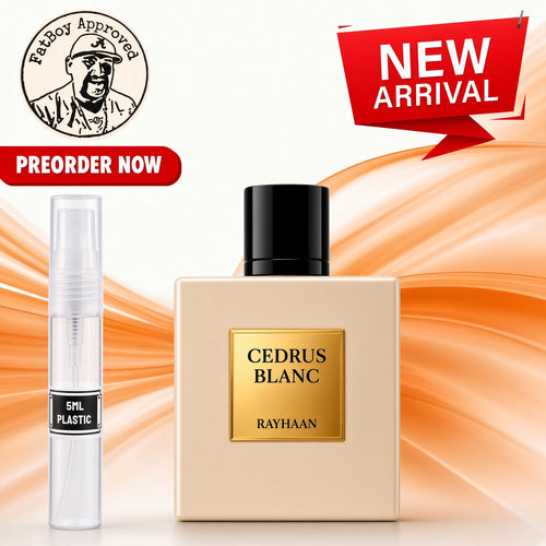 RAYHANN Cedrus Blanc 5ML SAMPLES PRE-ORDER SHIP BY 8/31