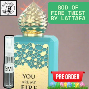 Lattafa  You Are My Fire (GOD OF FIRE TWIST) DECANTS EASTER PRE ORDER SALE SHIP 4/24