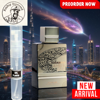 Al Haramain Amber Oud Future Dubai 5ML SAMPLES PRE-ORDER SHIP BY 3/20