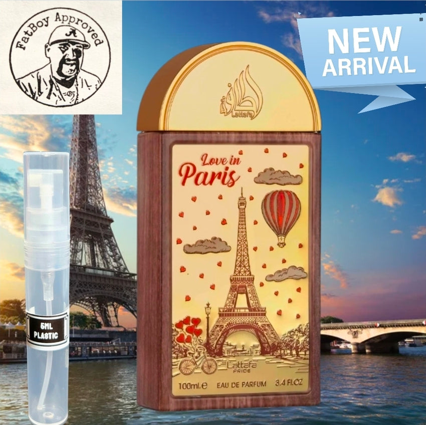 LATTAFA PRIDE LOVE IN PARIS 5ml DECANTS
