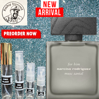 NARCISO RODRIGUEZ MUSC SANTAL FRAGRANCE SAMPLES PRE-ORDER SHIP BY 2/8