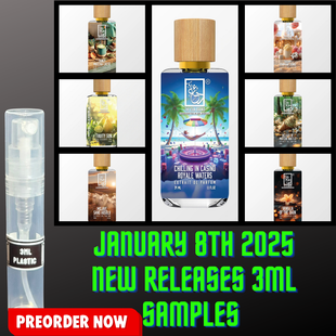 DUA FRAGRANCES January 8th 2025
NEW RELEASES 3ML SAMPLES PRE-ORDER