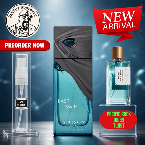 Gulf Orchid Maison Asrar Last Swim For Man (PACIFIC ROCK MOSS TWIST) 5ML SAMPLES PRE ORDER SHIP 8/31