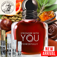 ARMANI STRONGER WITH YOU POWERFULLY FRAGRANCE SAMPLES PRE-ORDER SHIP BY 3/18