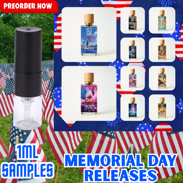 DUA FRAGRANCES MEMORIAL DAY RELEASES 1ML SAMPLES PRE-ORDER