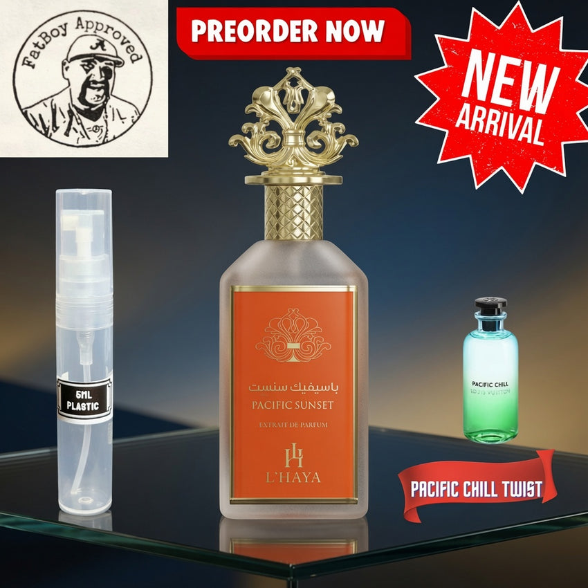 L'Haya Pacific Sunset (PACIFIC CHILL TWIST) 5ML SAMPLES PRE-ORDER SHIP BY 7/1