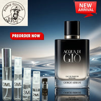 Giorgio Armani Acqua di Giò Eau de Parfum Intense SAMPLES PRE-ORDER SHIP BY 7/18