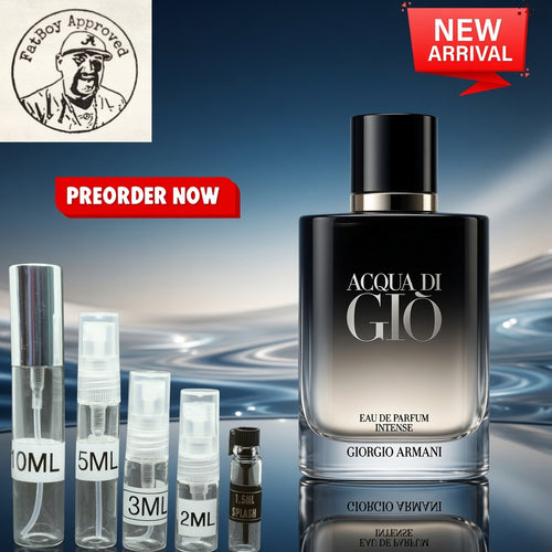 Giorgio Armani Acqua di Giò Eau de Parfum Intense SAMPLES PRE-ORDER SHIP BY 7/18