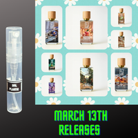 DUA FRAGRANCES MARCH 13TH NEW RELEASES 3ML SAMPLES PRE-ORDER SHIP3/22
