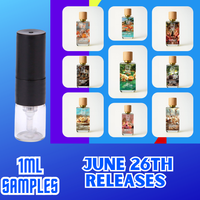 DUA FRAGRANCES JUNE 26TH NEW RELEASES 1ML SAMPLES PRE-ORDER