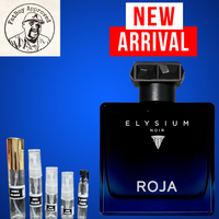 ROJA DOVE PARFUMS ELYSIUM NOIR FRAGRANCE SAMPLES PRE PRE-ORDER SHIP BY 9/8