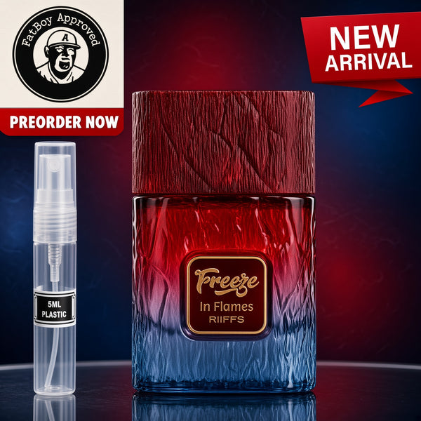 RIIFFS MENS FREEZE IN FLAMES 5ML SAMPLES PRE-ORDER SHIP BY 8/30