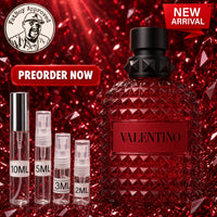 VALENTINO UOMO BORN IN ROMA RUBY FRAGRANCE SAMPLES PRE-ORDER SHIP BY 10/22