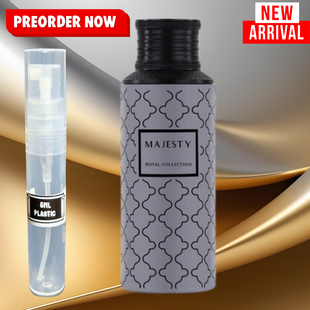MAISON ASRAR MAJESTY (TYGAR TWIST) 5ML DECANTS.  PRE-ORDER SHIP BY 11/12